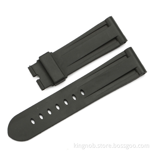 fashion changeable watch strap with custom logo printed rubber silicone watch band